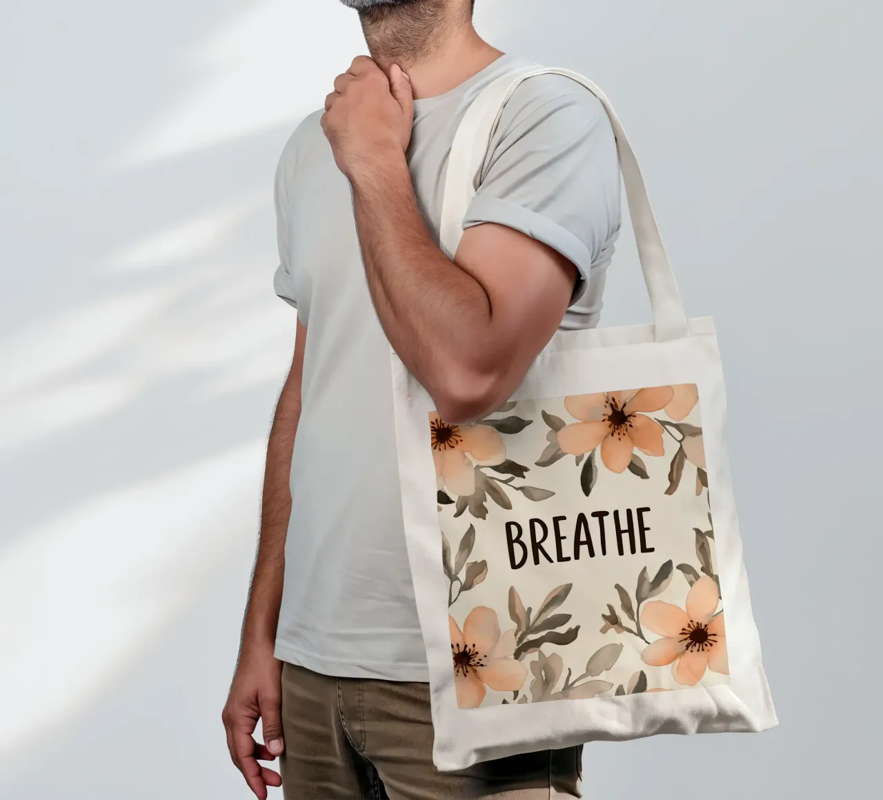 Breathe No 2 borsa in juta da treechild