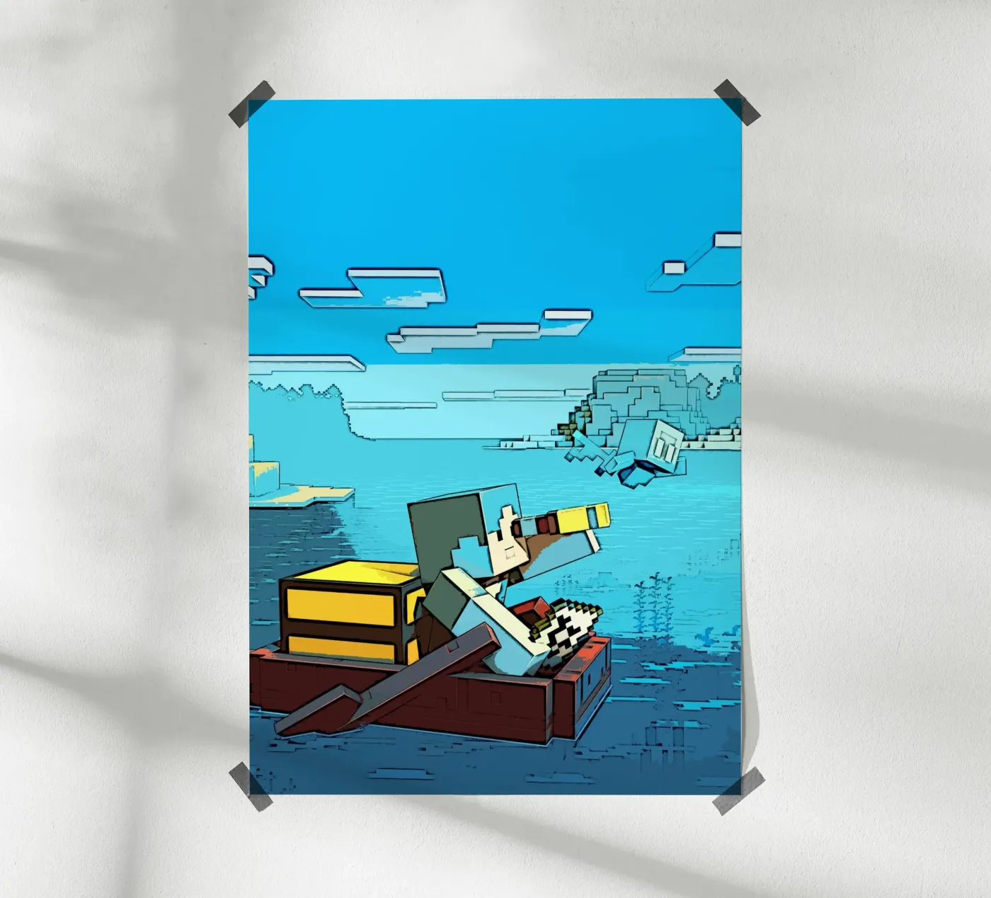 Minecraft poster van AZR