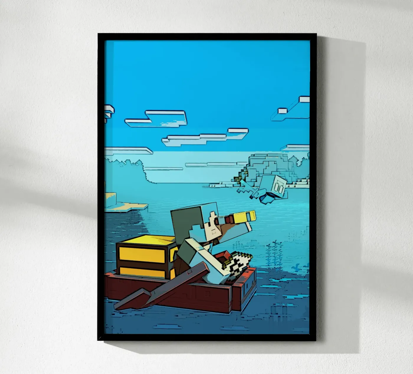 Minecraft poster van AZR