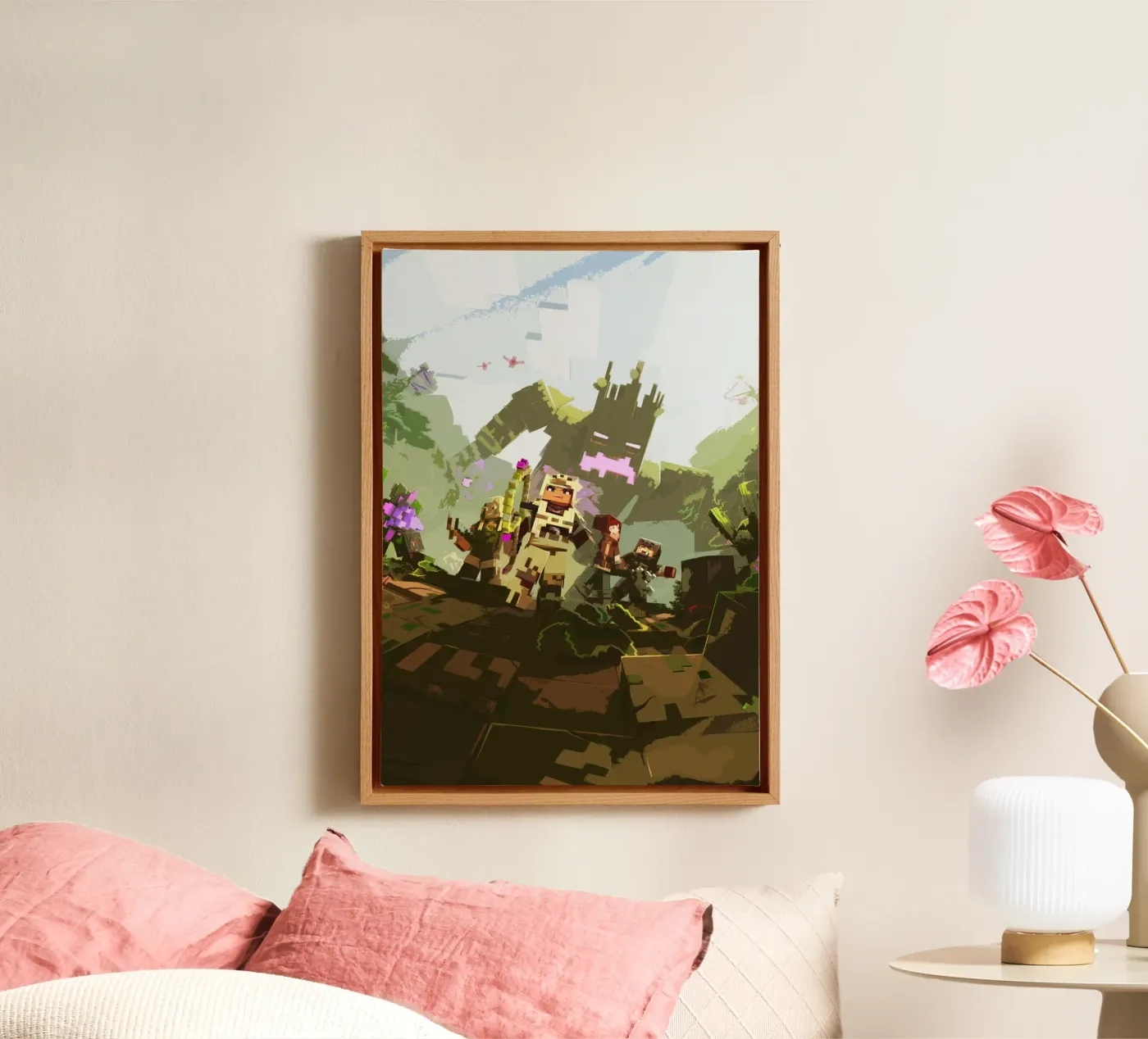 Minecraft canvas van AZR