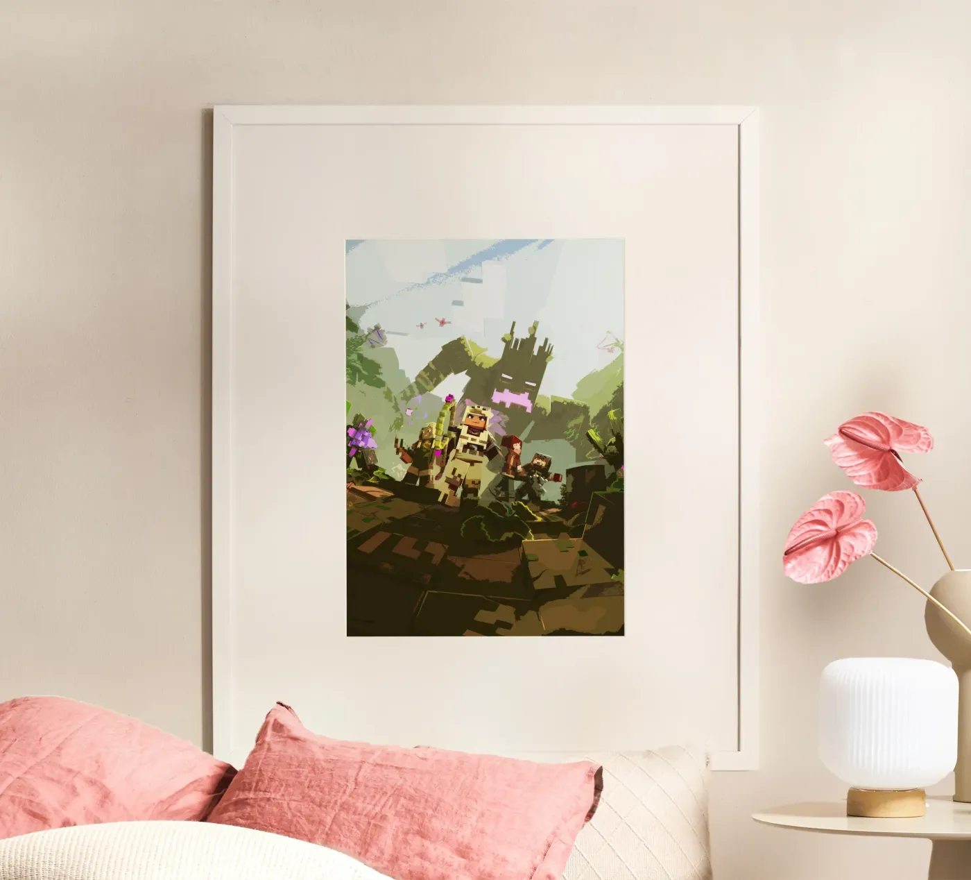 Minecraft poster van AZR