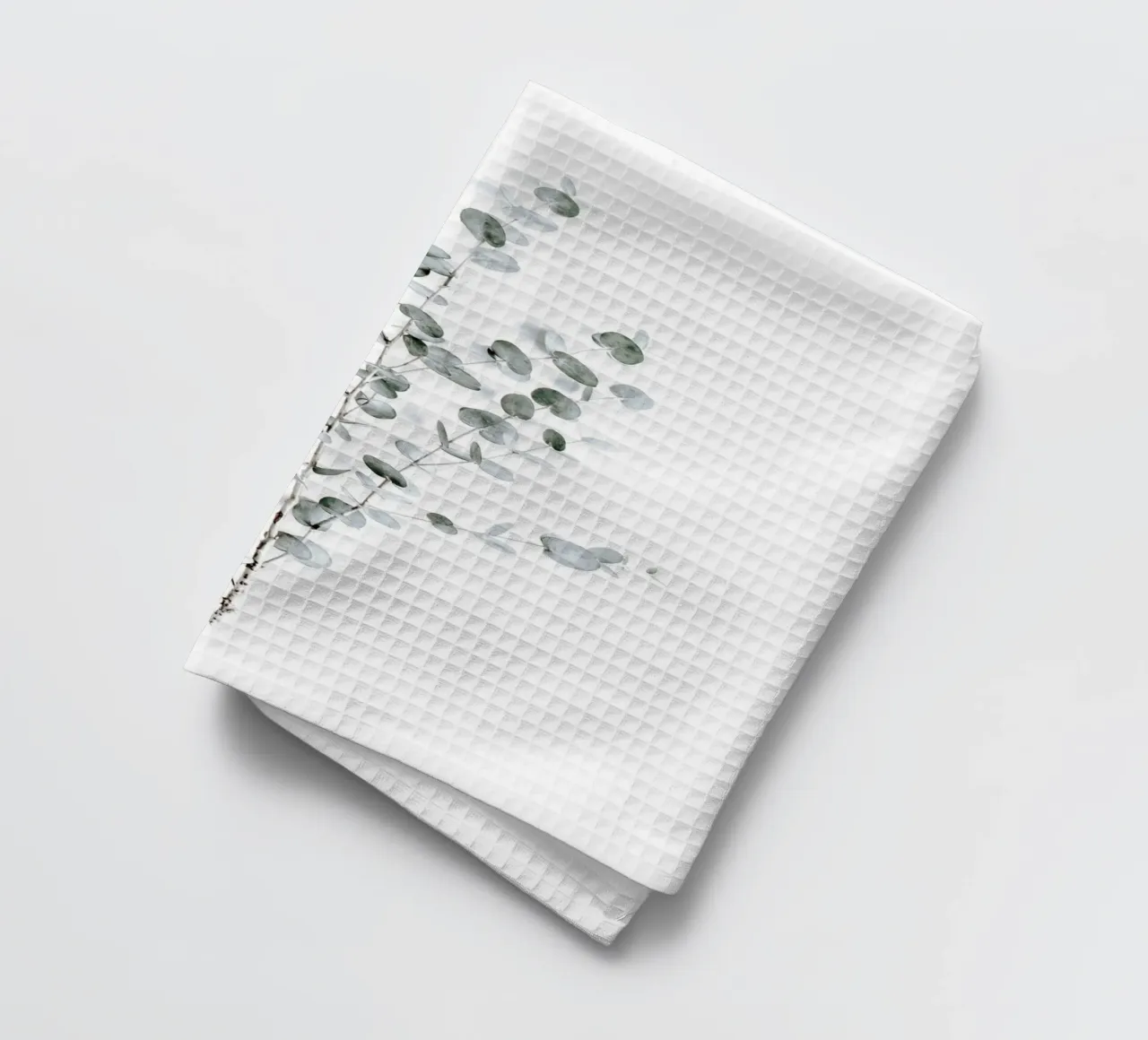 Feuilles d'eucalyptus - Moderne et léger torchon de Whole©