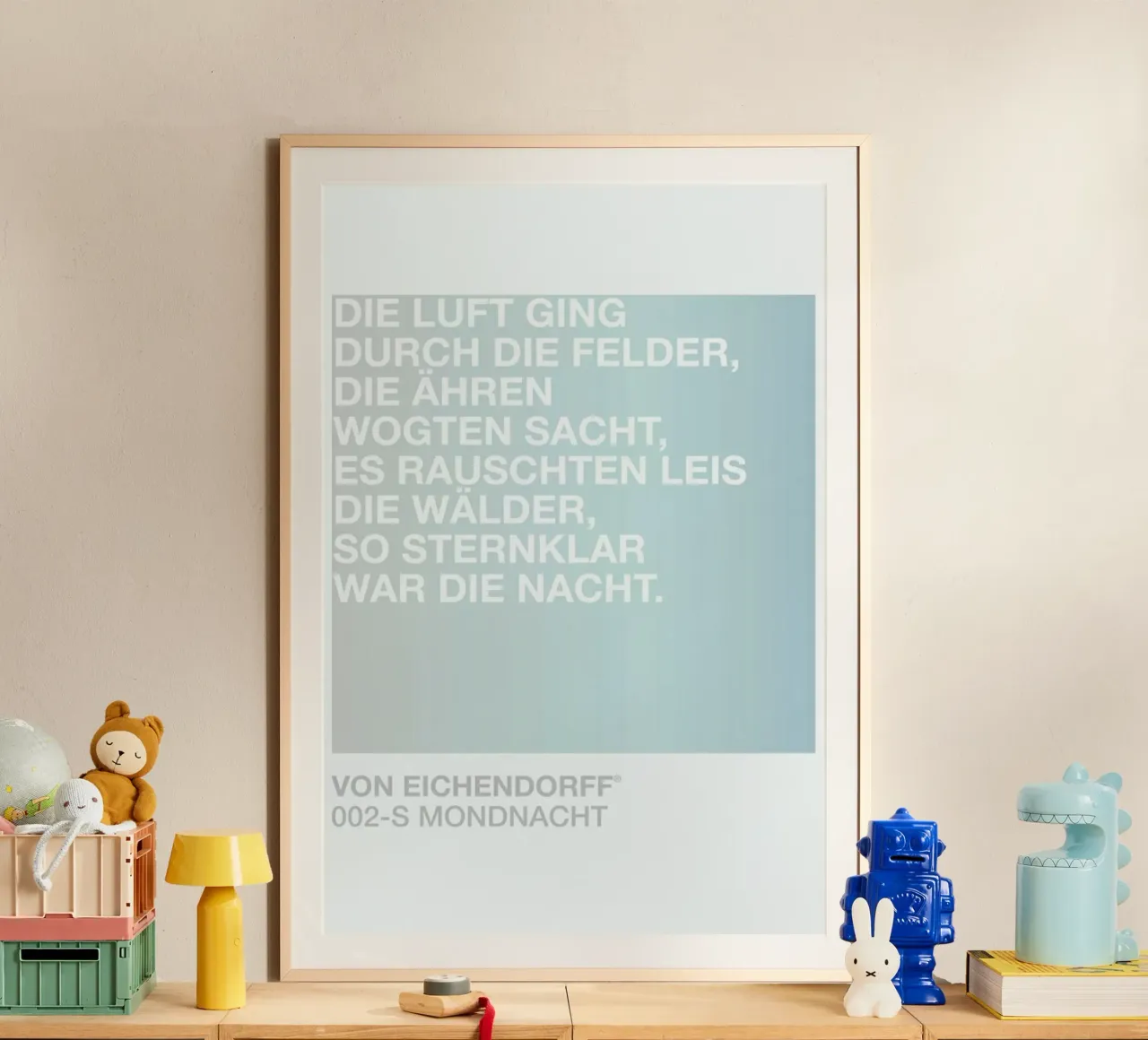 Mondnacht Light 02 poster da UN-TYPISCH