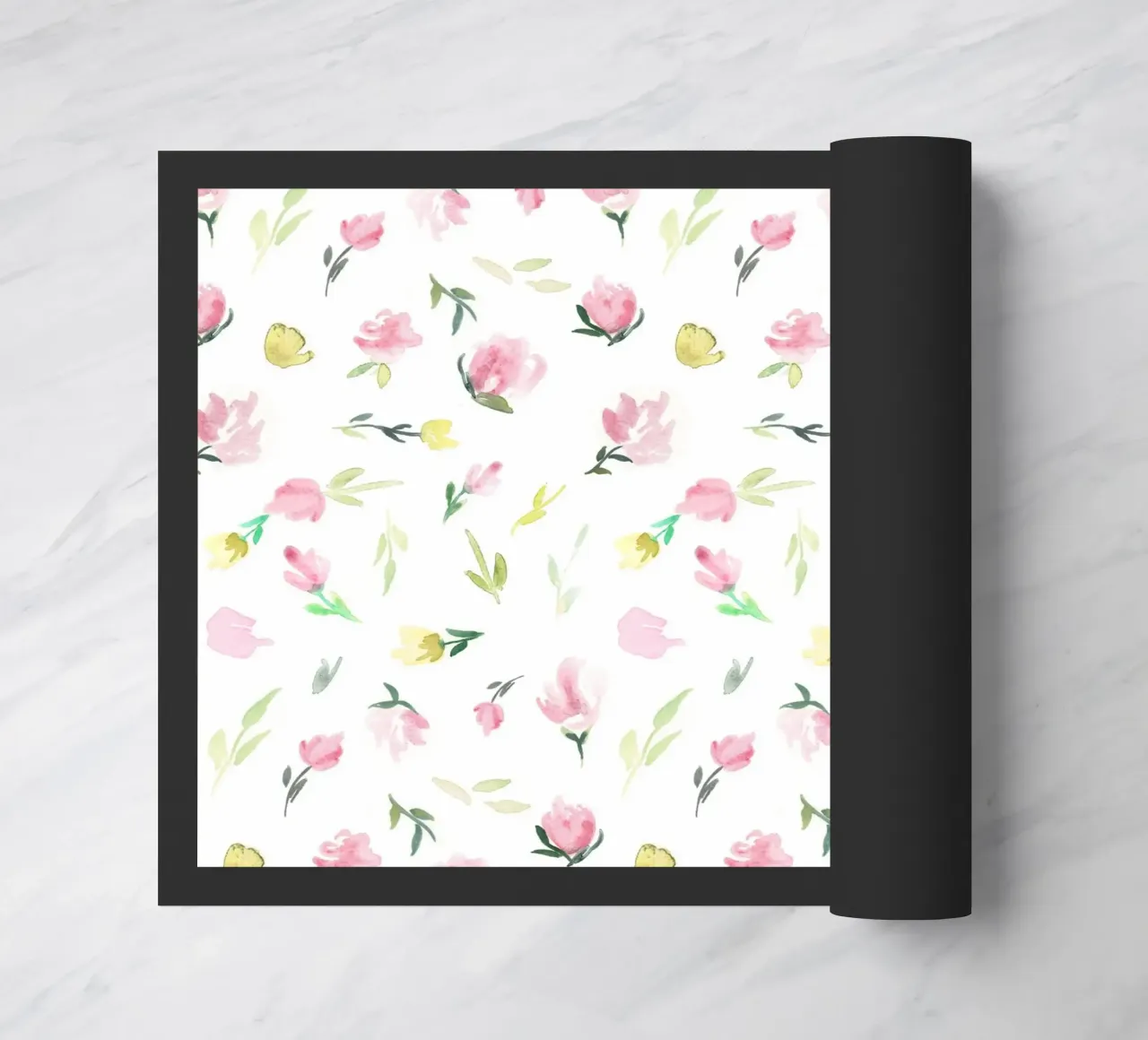 Tiny Watercolor Flowers Pattern zerbino da anisillustration