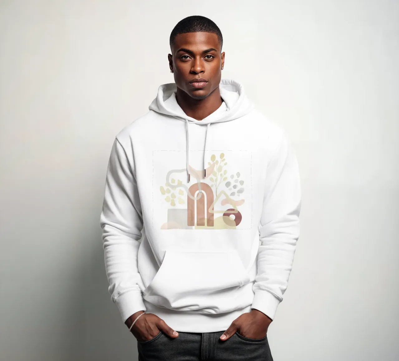 Abstrakte Formen - Moderne Kunst Hoodie von Whole©