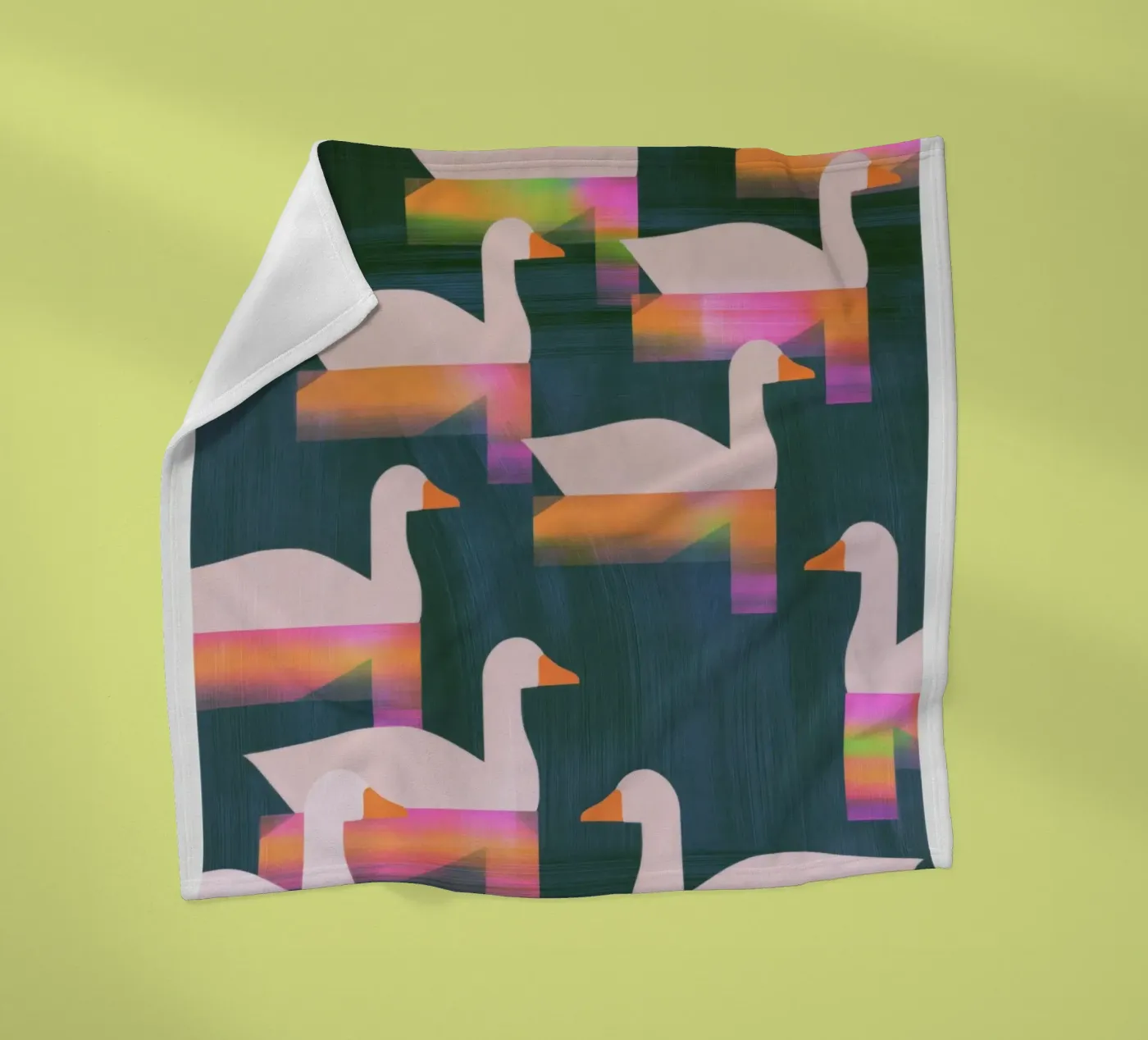 Reflection Drift fleece blanket by Gaite