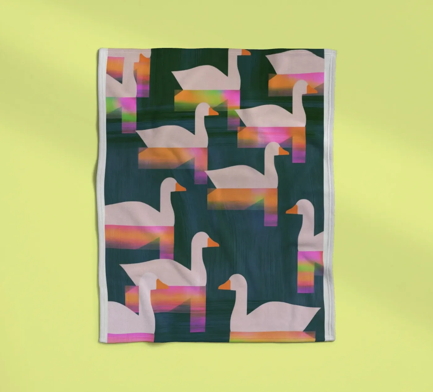 Reflection Drift fleece blanket by Gaite