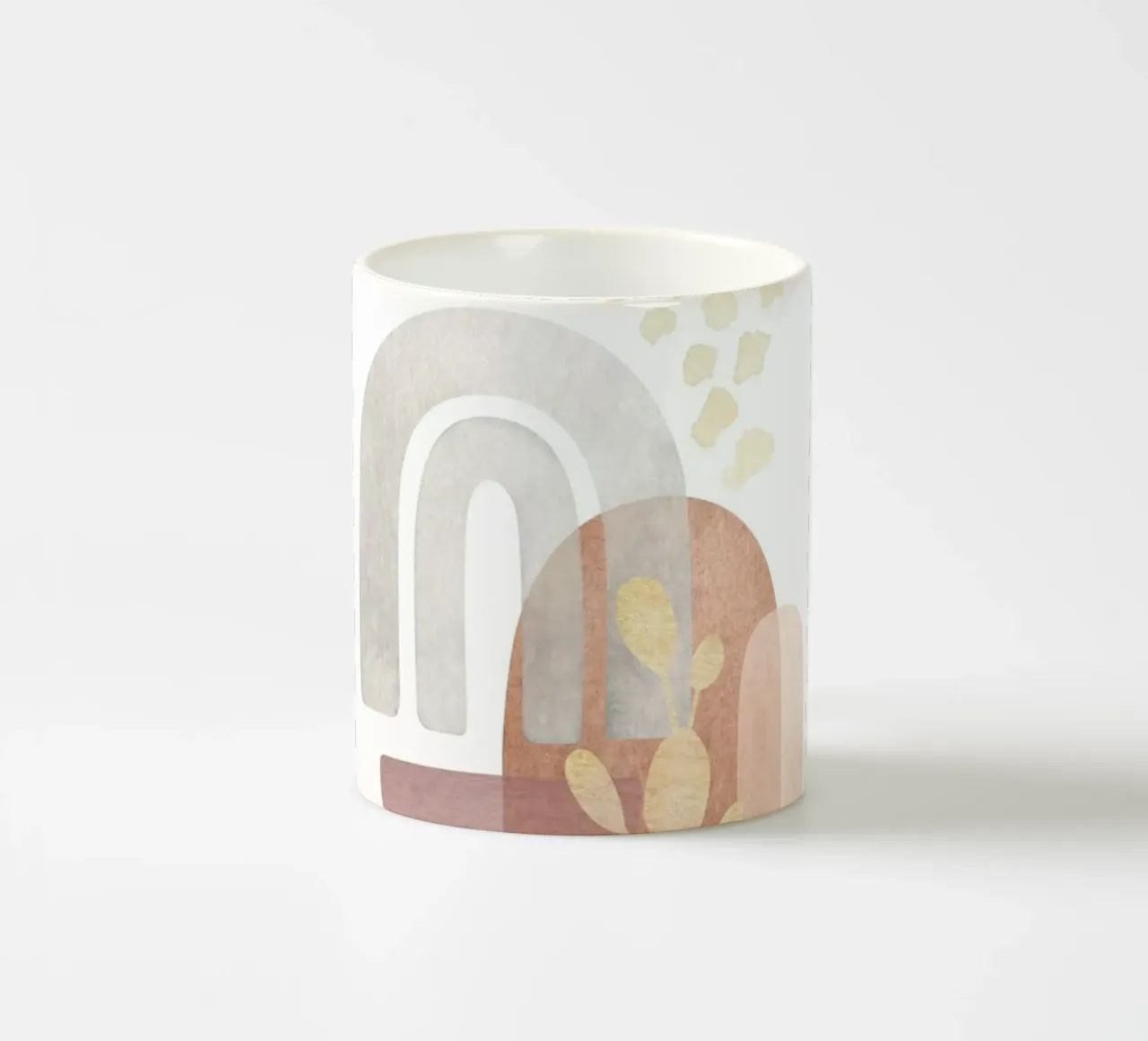 Geometria astratta - Boho Chic tazza in ceramica da Whole©