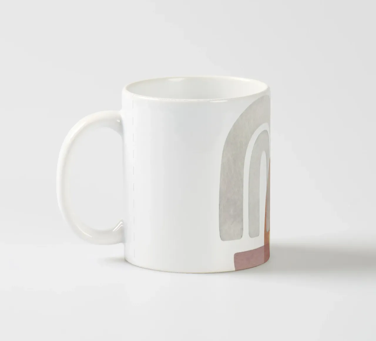 Geometria astratta - Boho Chic tazza in ceramica da Whole©