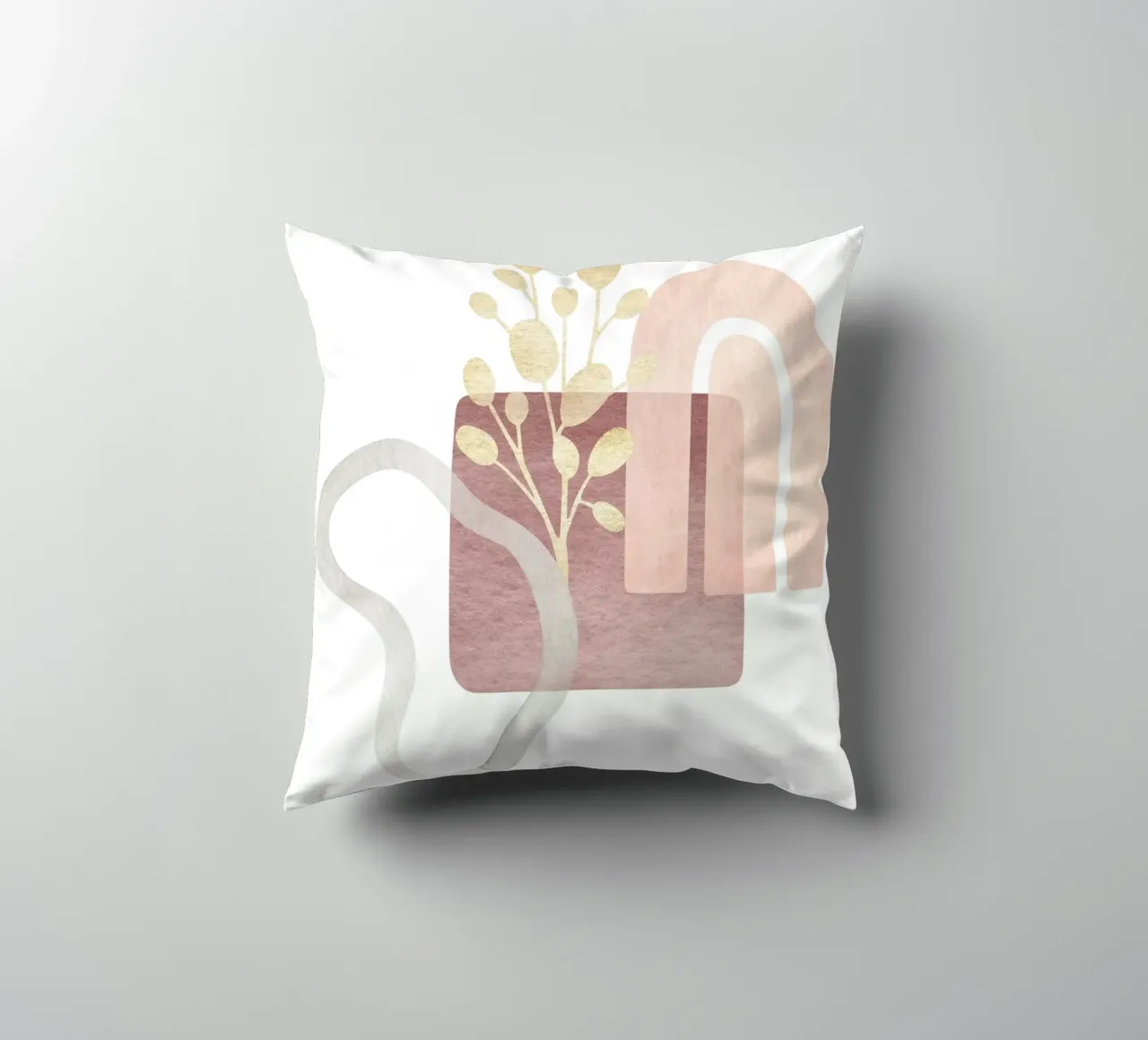 Boho astratto - Eleganza geometrica cuscino da Whole©