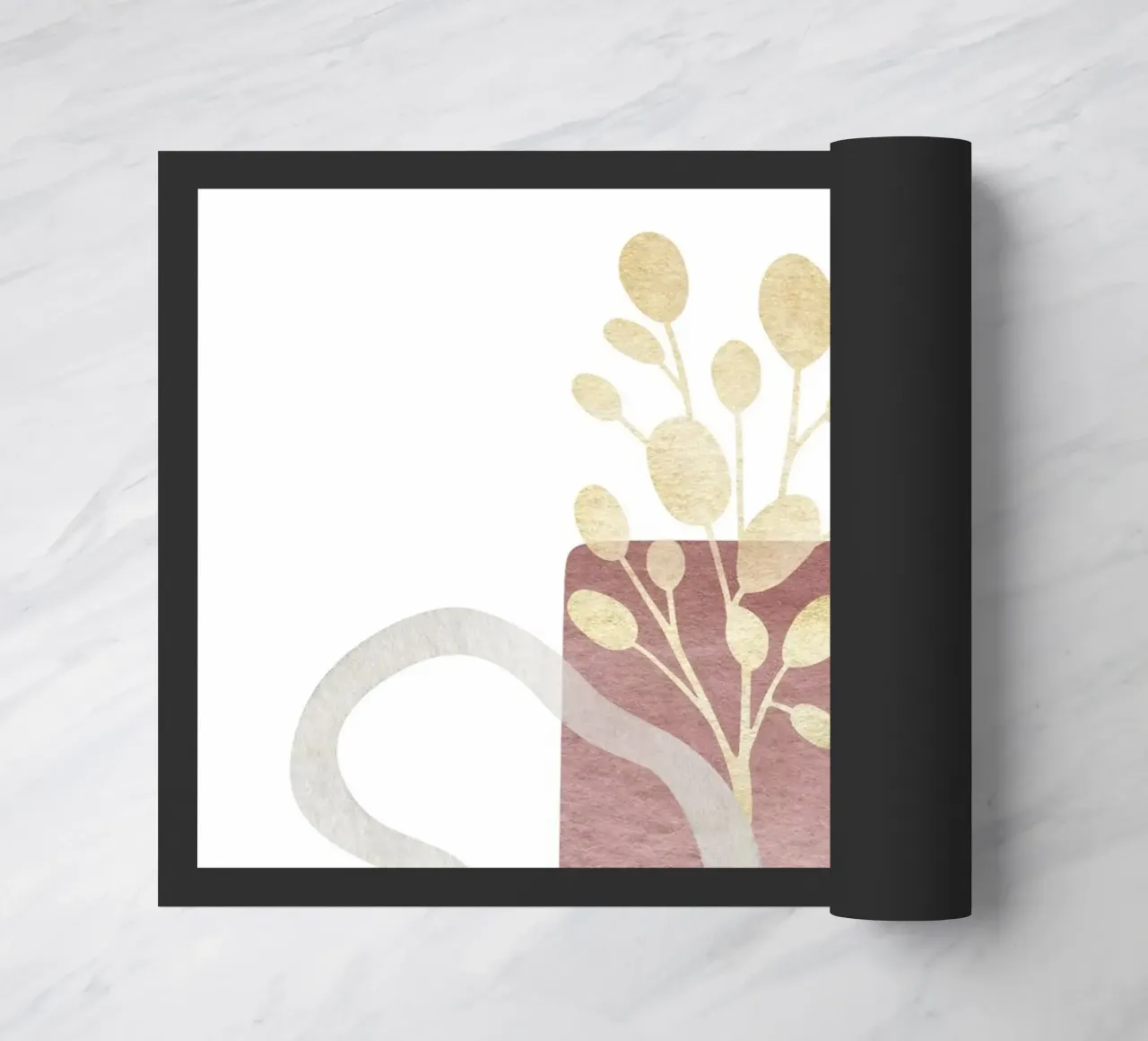 Boho astratto - Eleganza geometrica zerbino da Whole©