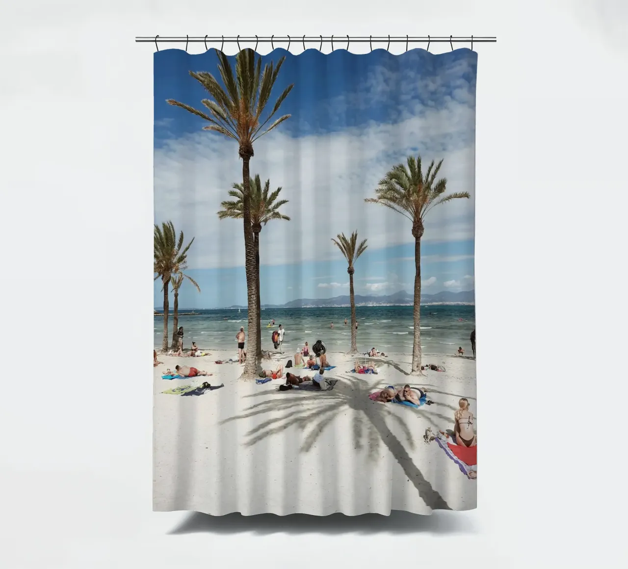 Mediterranean Beach View tenda da doccia da Les Meravelles