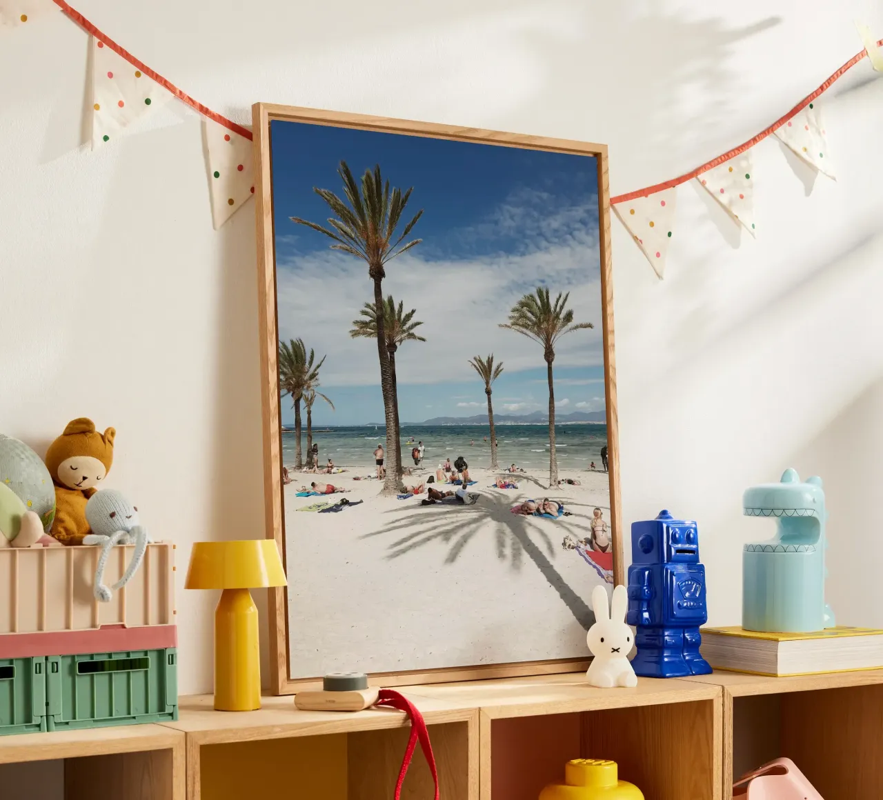 Mediterranean Beach View plexiglass da Les Meravelles