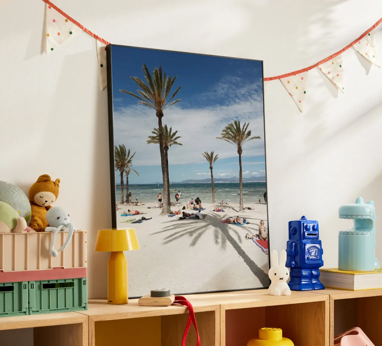 Mediterranean Beach View alluminio dibond da Les Meravelles