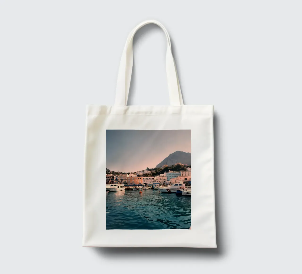 Amalfi Coast Views borsa in juta da Les Meravelles