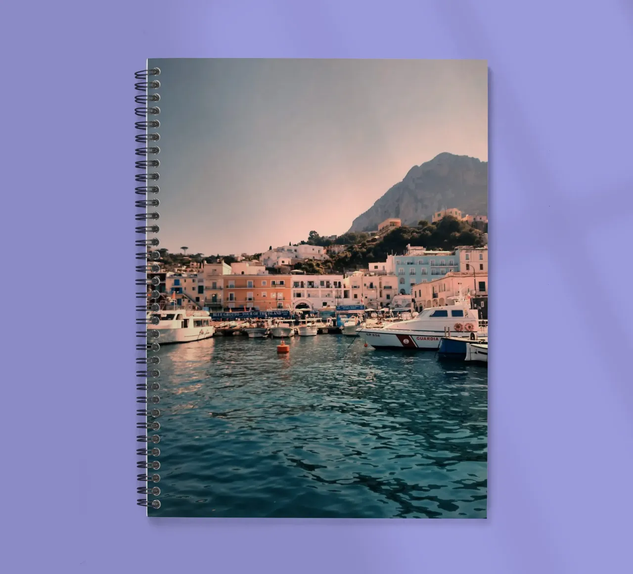 Amalfi Coast Views spiral notebook by Les Meravelles