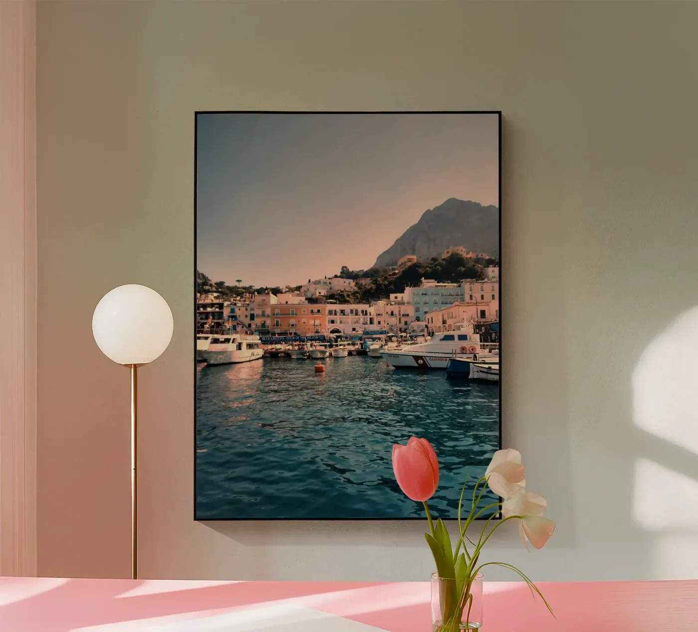 Amalfi Coast Views plexiglass da Les Meravelles