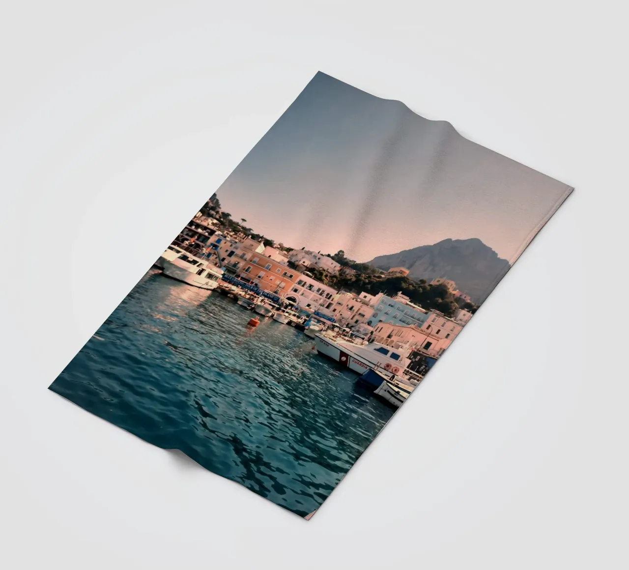 Amalfi Coast Views coperta in pile da Les Meravelles