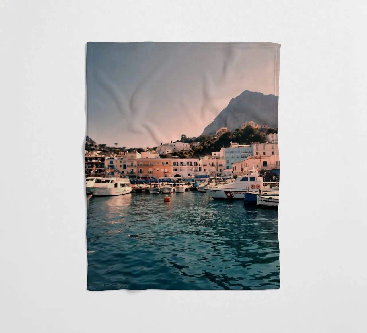 Amalfi Coast Views coperta in pile da Les Meravelles