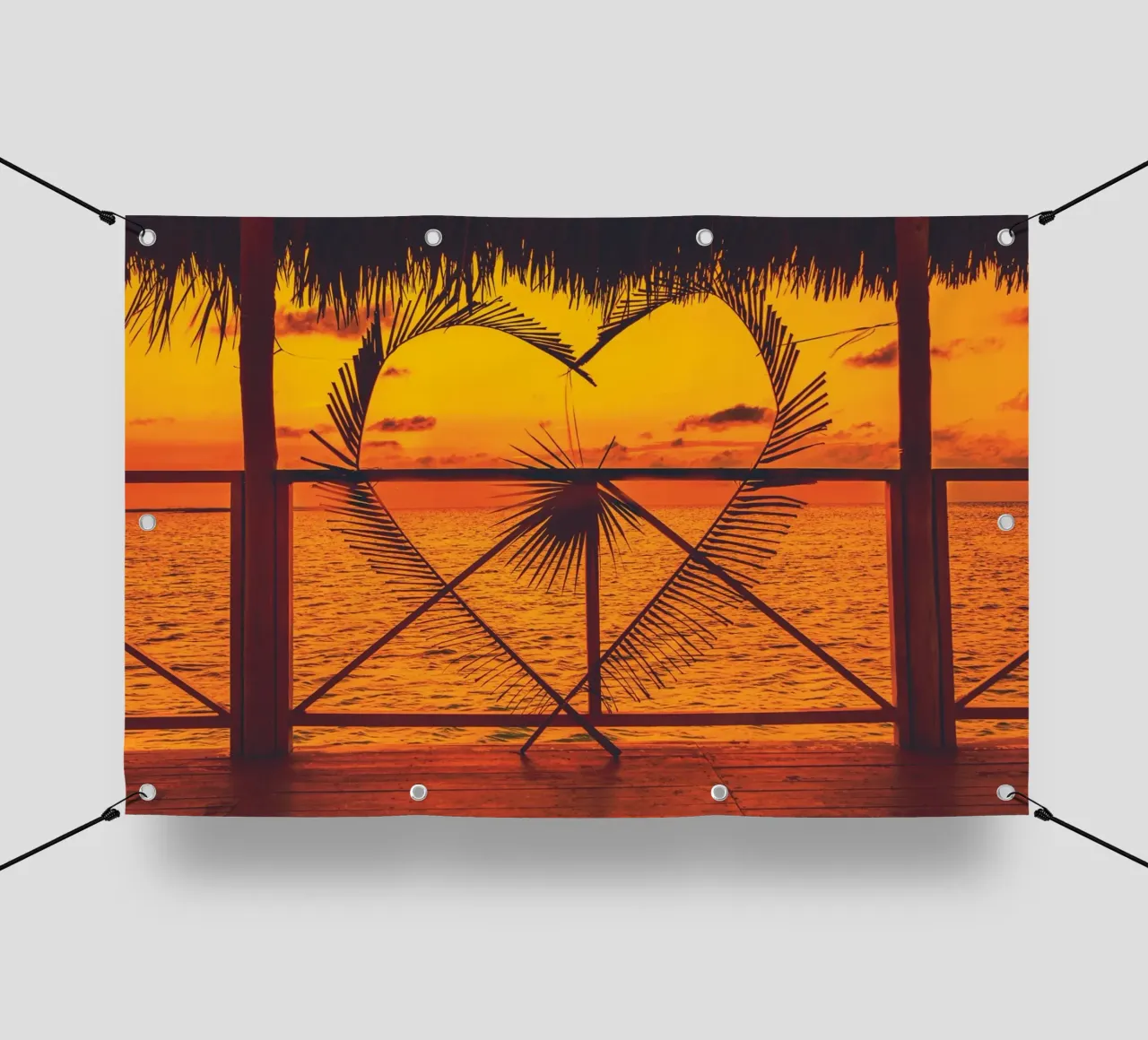 Cuore d'oro telo in pvc da Dave Hare Photography