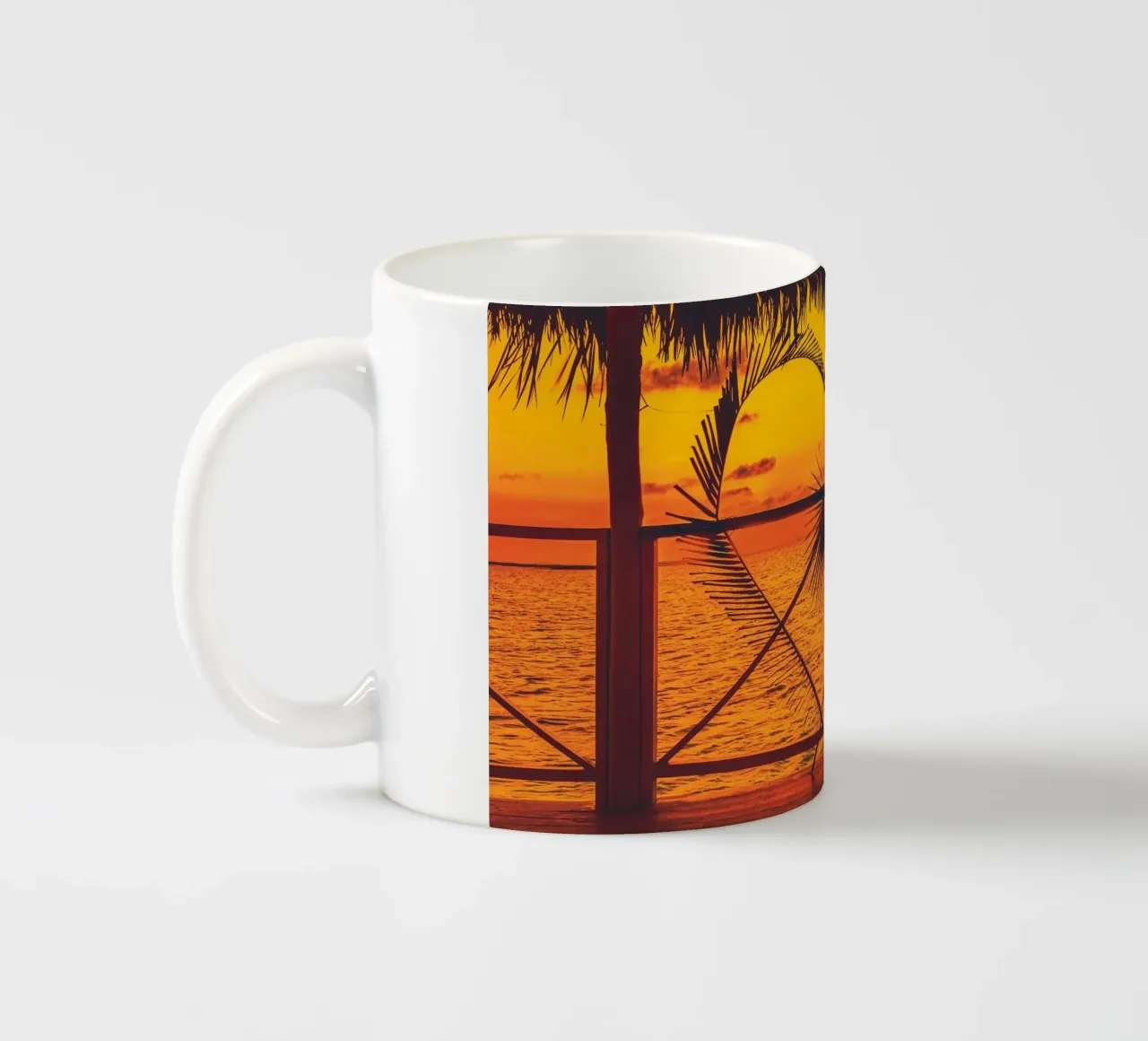 Cuore d'oro tazza in ceramica da Dave Hare Photography