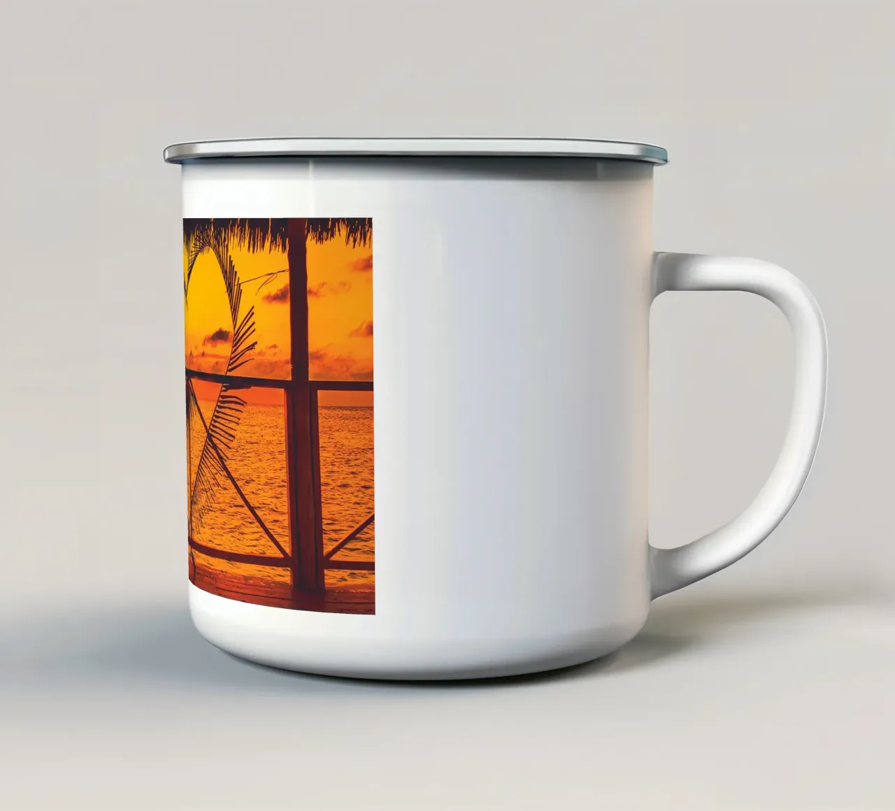 Cuore d'oro tazza in smalto da Dave Hare Photography