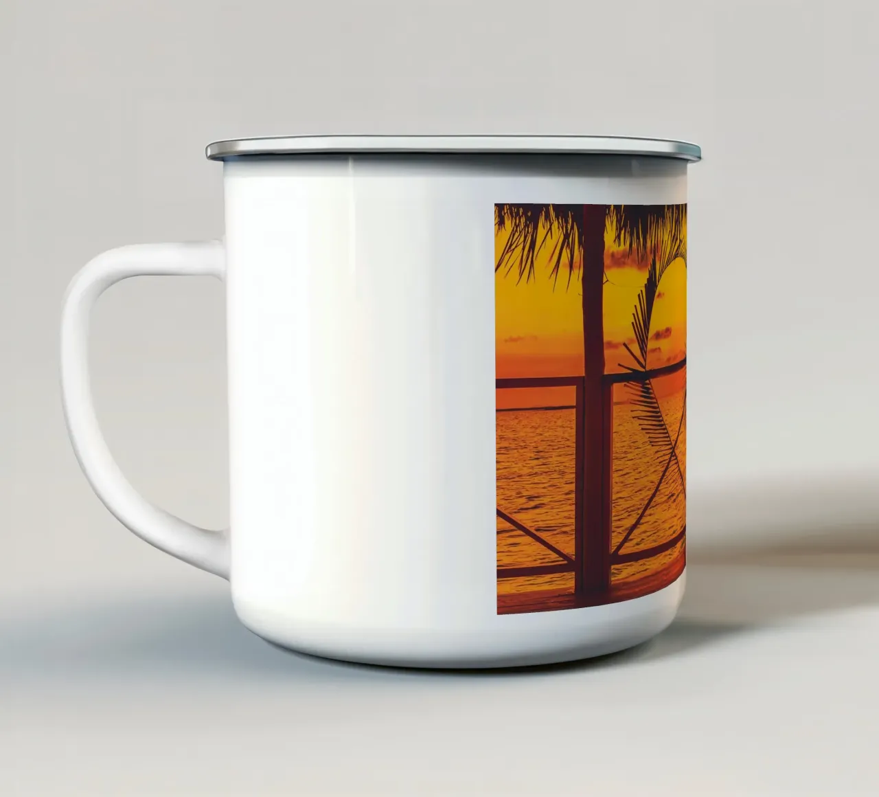 Cuore d'oro tazza in smalto da Dave Hare Photography