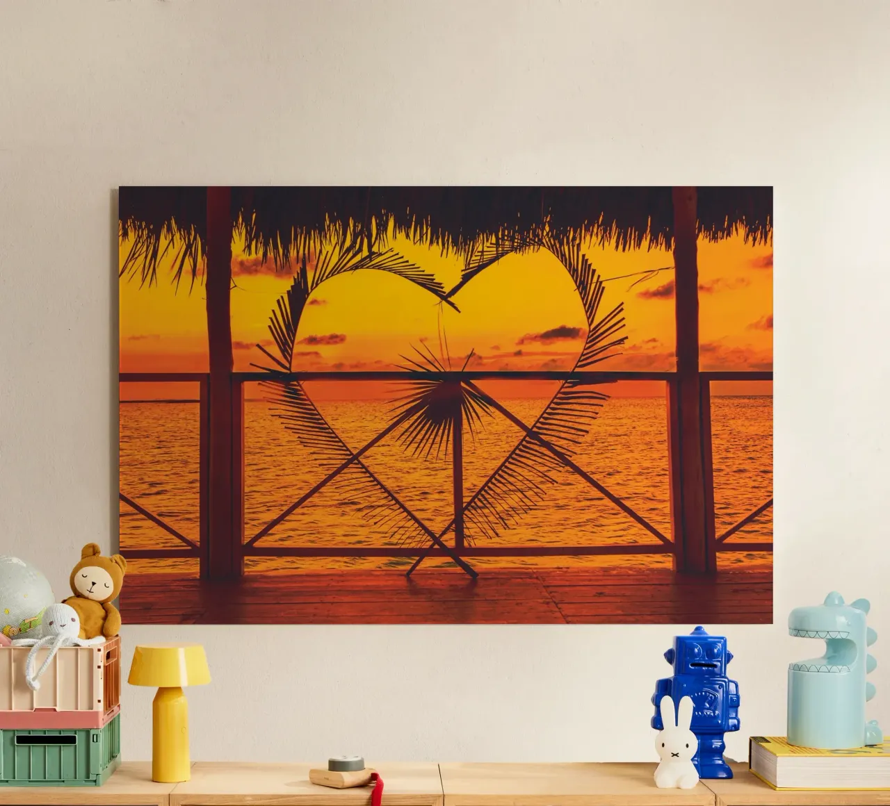 Cuore d'oro plexiglass da Dave Hare Photography