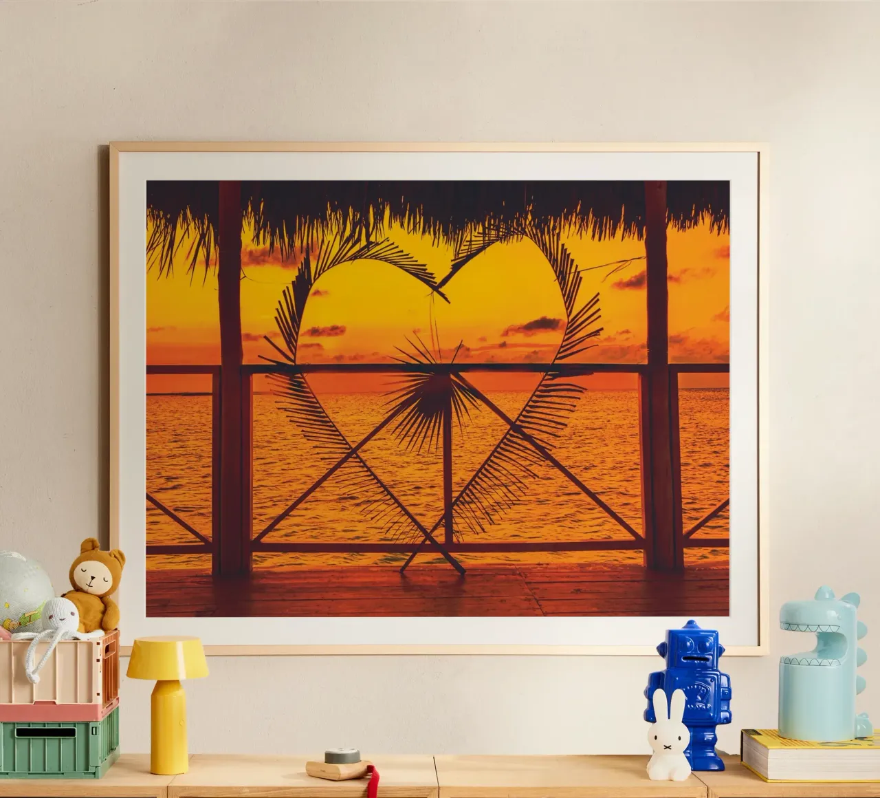 Cuore d'oro poster da Dave Hare Photography