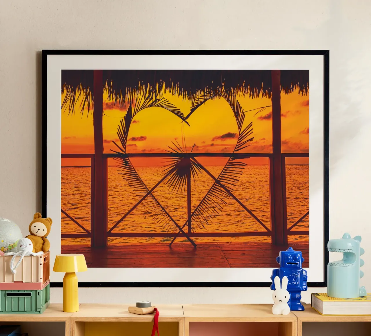 Cuore d'oro poster da Dave Hare Photography