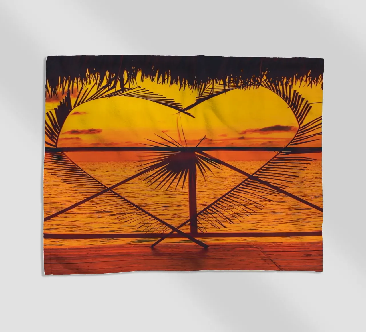 Cuore d'oro telo mare da Dave Hare Photography