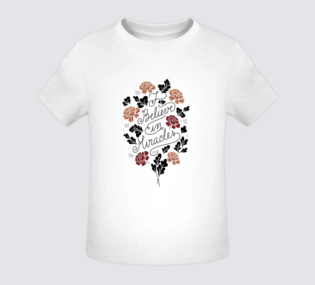 I Believe in Miracles maglietta neonato da anisillustration