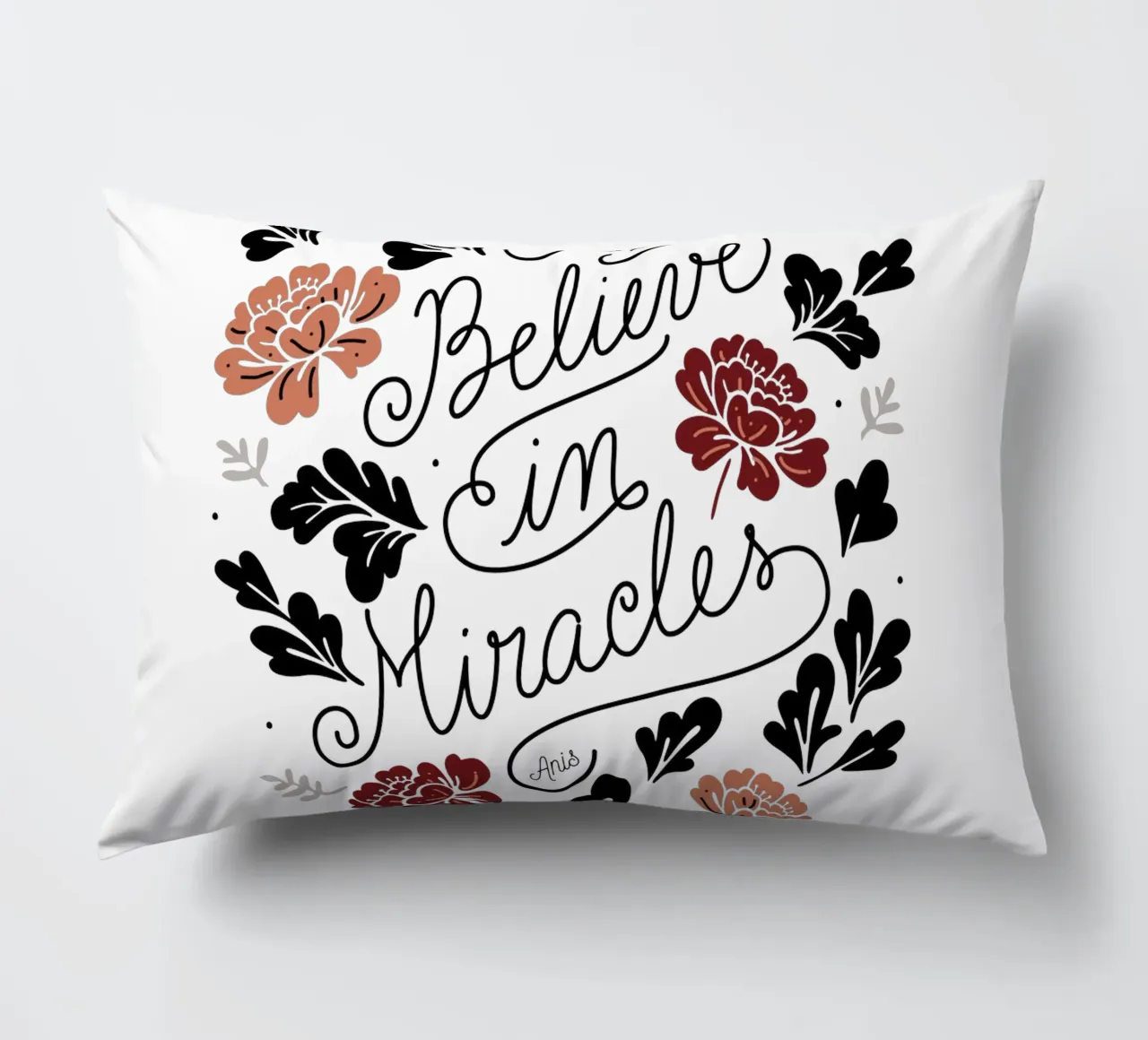 I Believe in Miracles cuscino da anisillustration