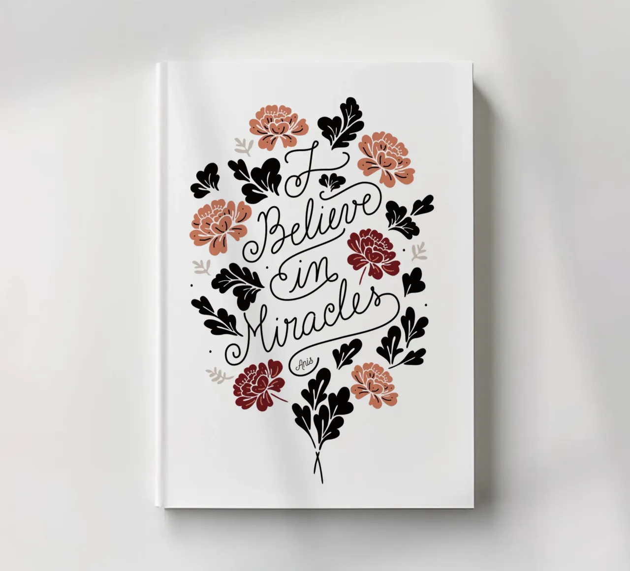 I Believe in Miracles notebook by anisillustration