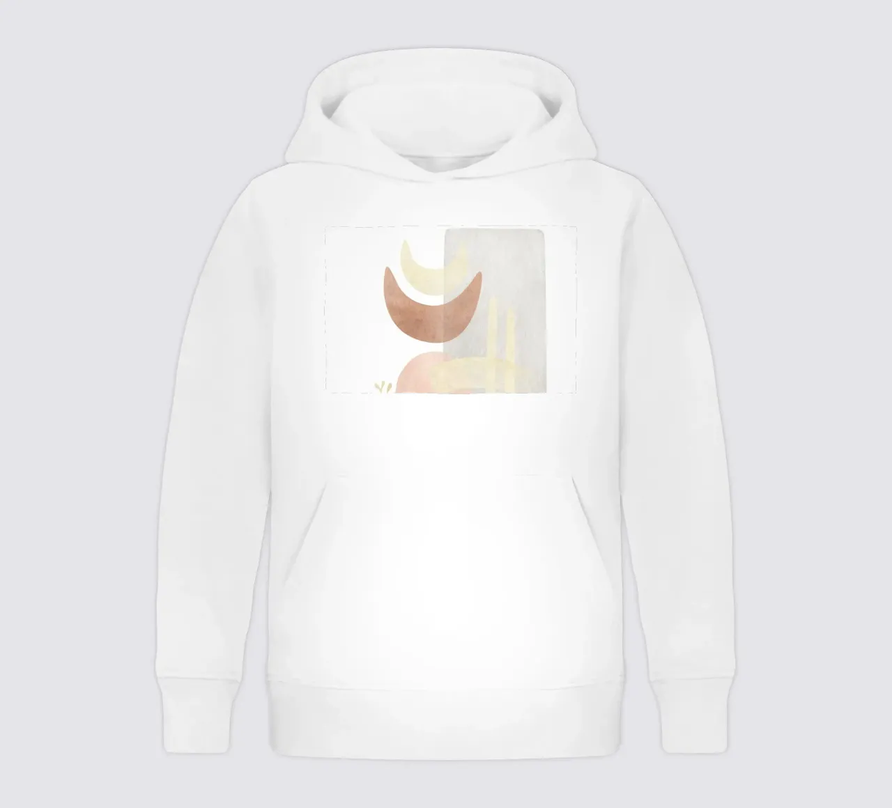 Forme astratte - minimalismo boho felpa bambino con cappuccio da Whole©