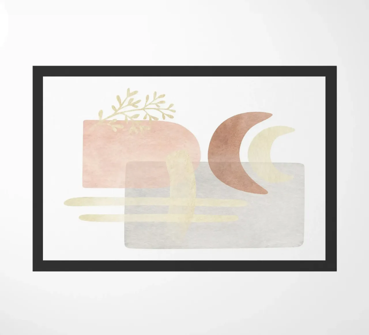 Forme astratte - minimalismo boho zerbino da Whole©