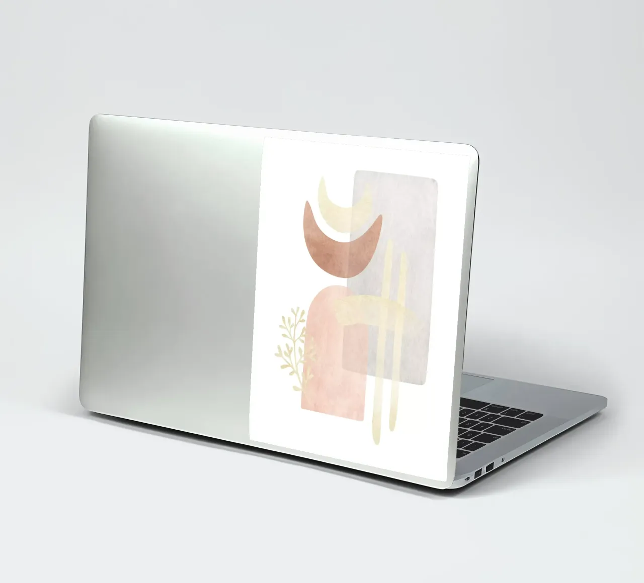 Abstract shapes - boho minimalism sticker by Whole©