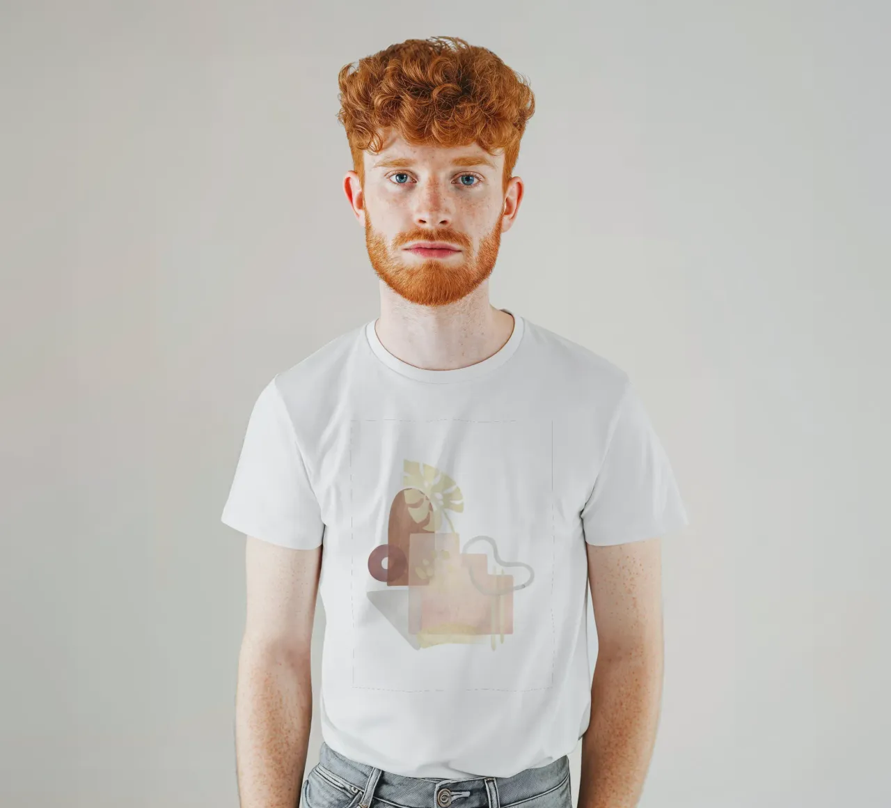 Monstera Abstract - Boho Style t-shirt by Whole©