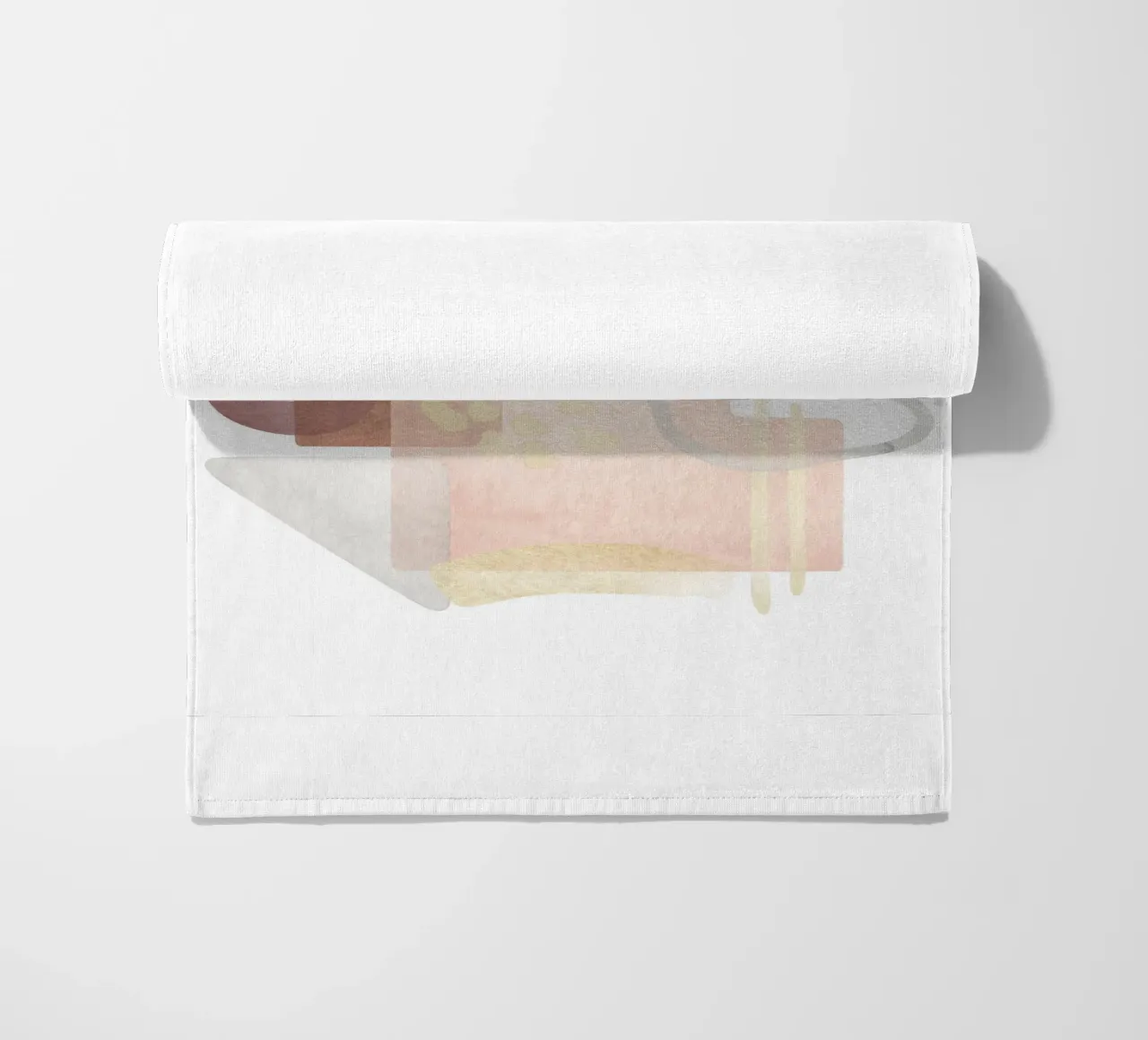 Monstera Abstract - Boho Style beach towel by Whole©