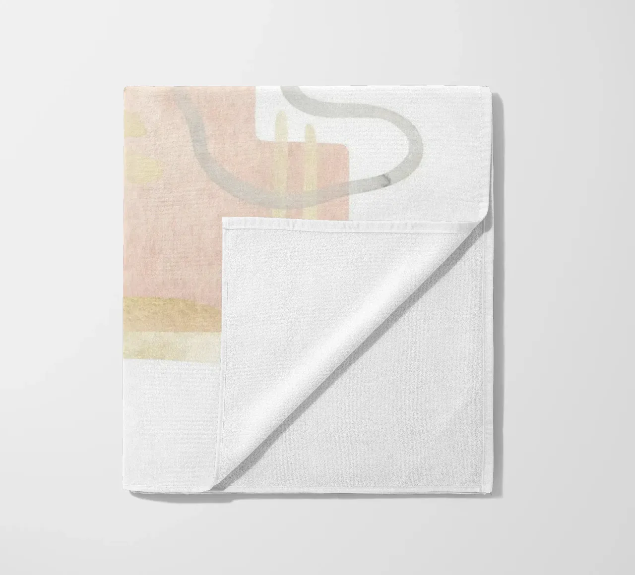 Monstera Abstract - Boho Style beach towel by Whole©