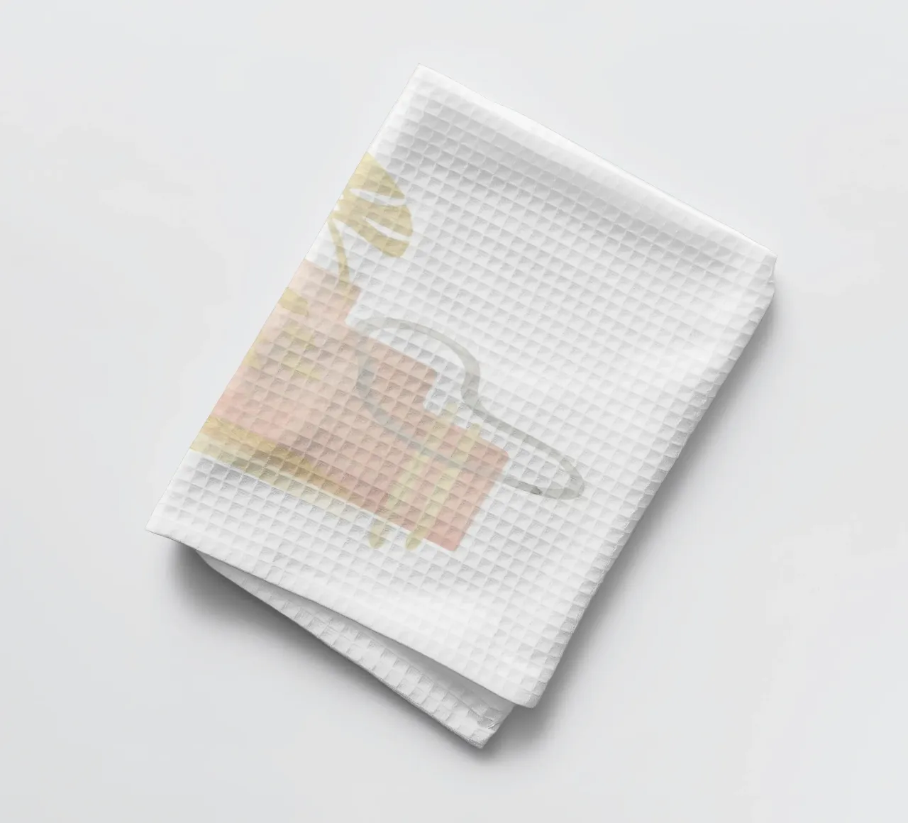 Abstrait de monstera - Style Boho torchon de Whole©