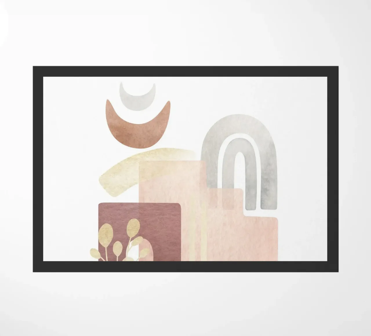 Forme astratte - Arte Boho zerbino da Whole©