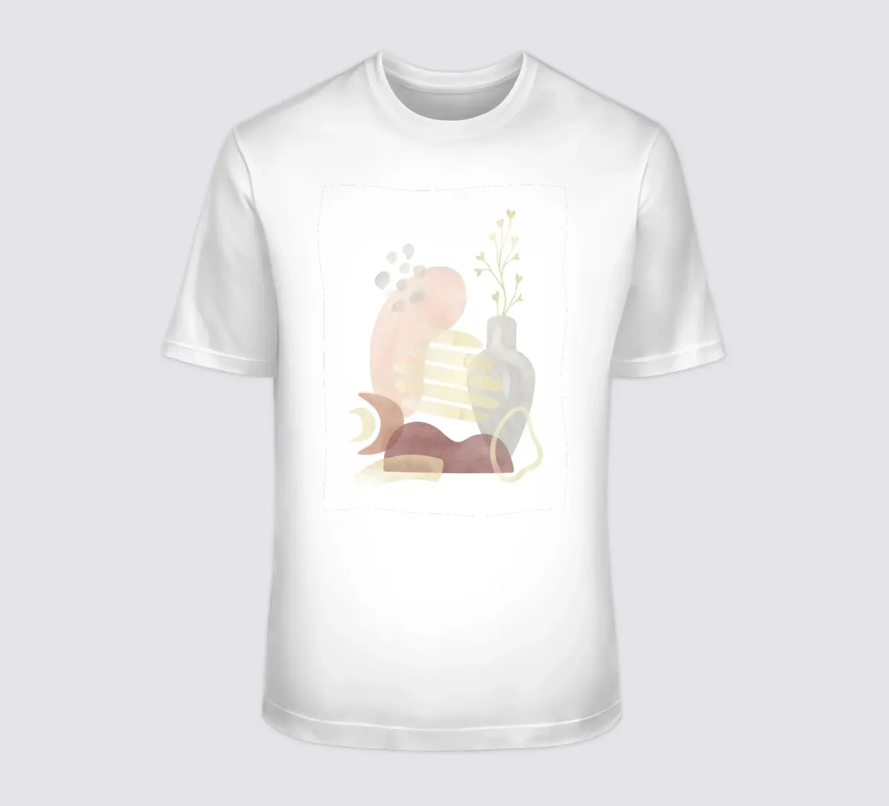 Vaso Abstrakte - Boho Art t-shirt da Whole©