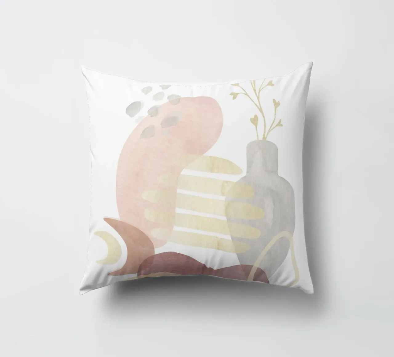Vaso Abstrakte - Boho Art cuscino da Whole©