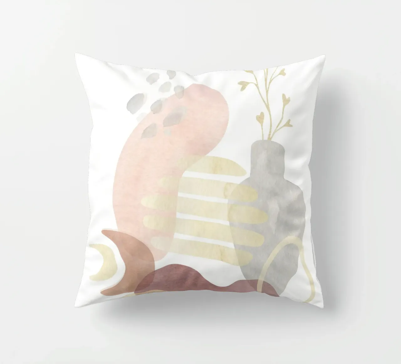 Vaso Abstrakte - Boho Art cuscino da Whole©