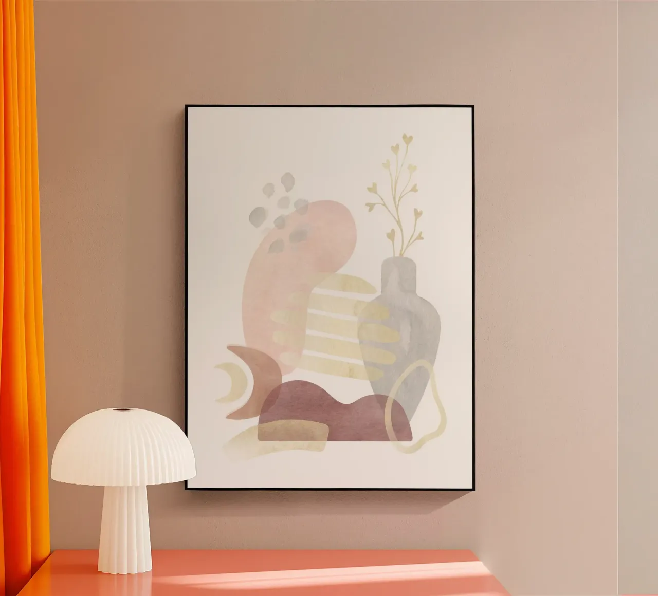 Vaso Abstrakte - Boho Art plexiglass da Whole©