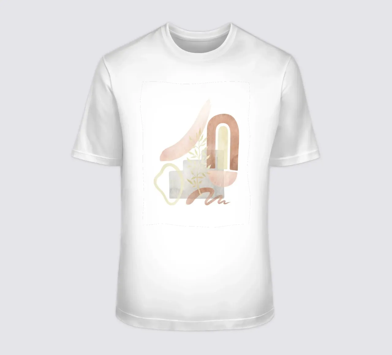 Abstract shapes - boho harmony t-shirt by Whole©