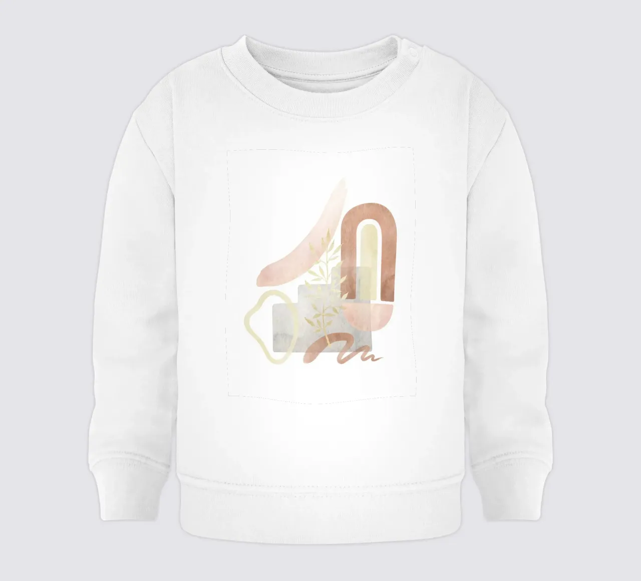 Forme astratte - armonia boho felpa neonato da Whole©