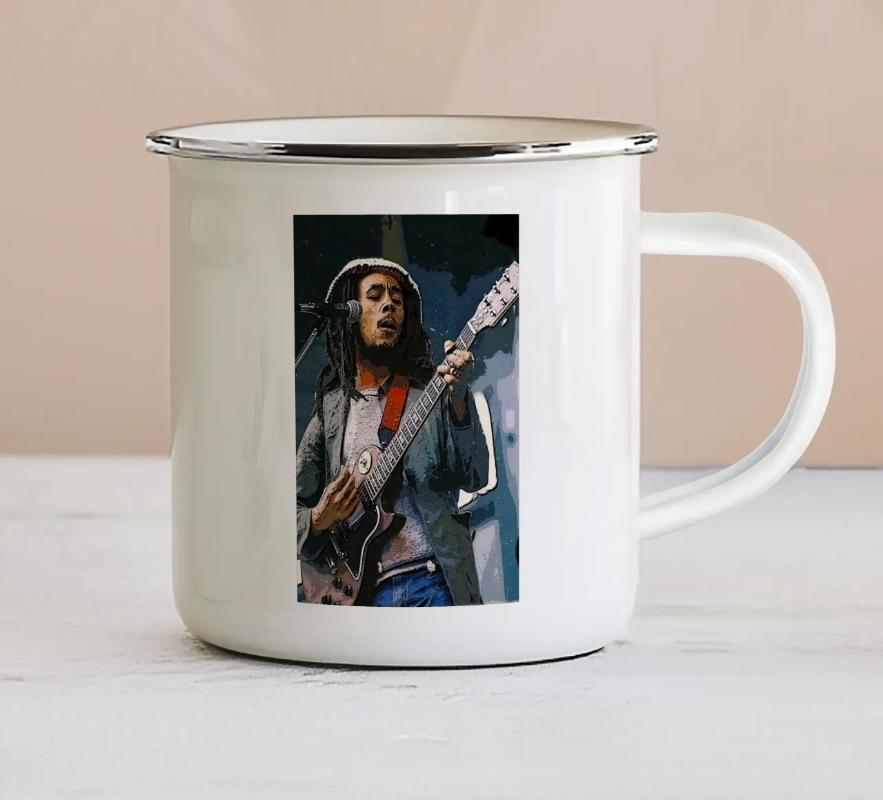 Arte di Marley tazza in smalto da neonartroom