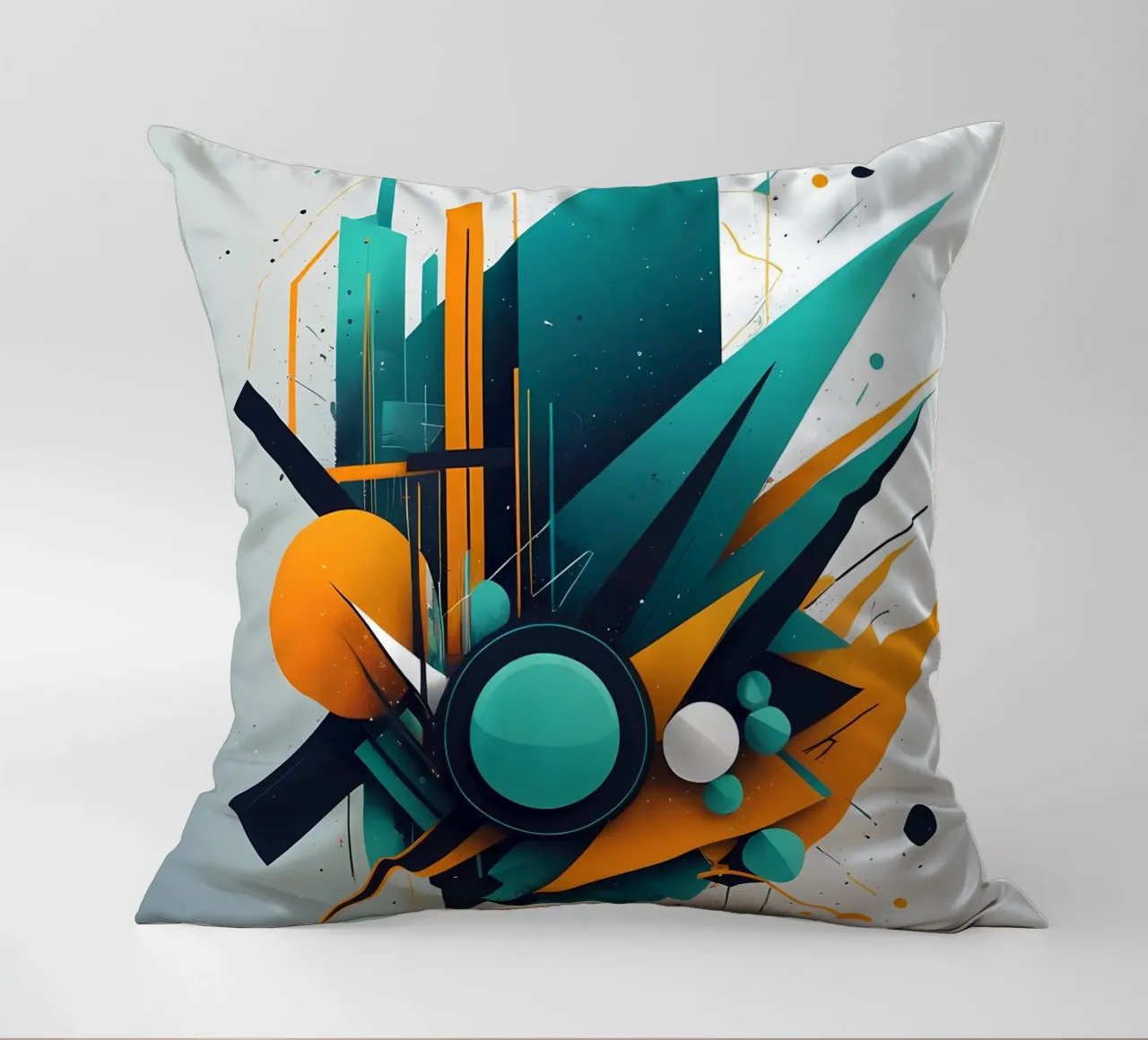 Astratto urbano cuscino da Artistic-shop